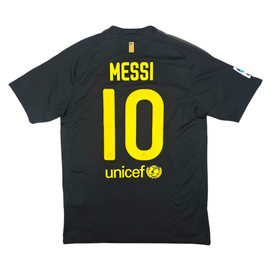 2011/12 Barcelona Away Football Shirt (M) Nike #10 Messi