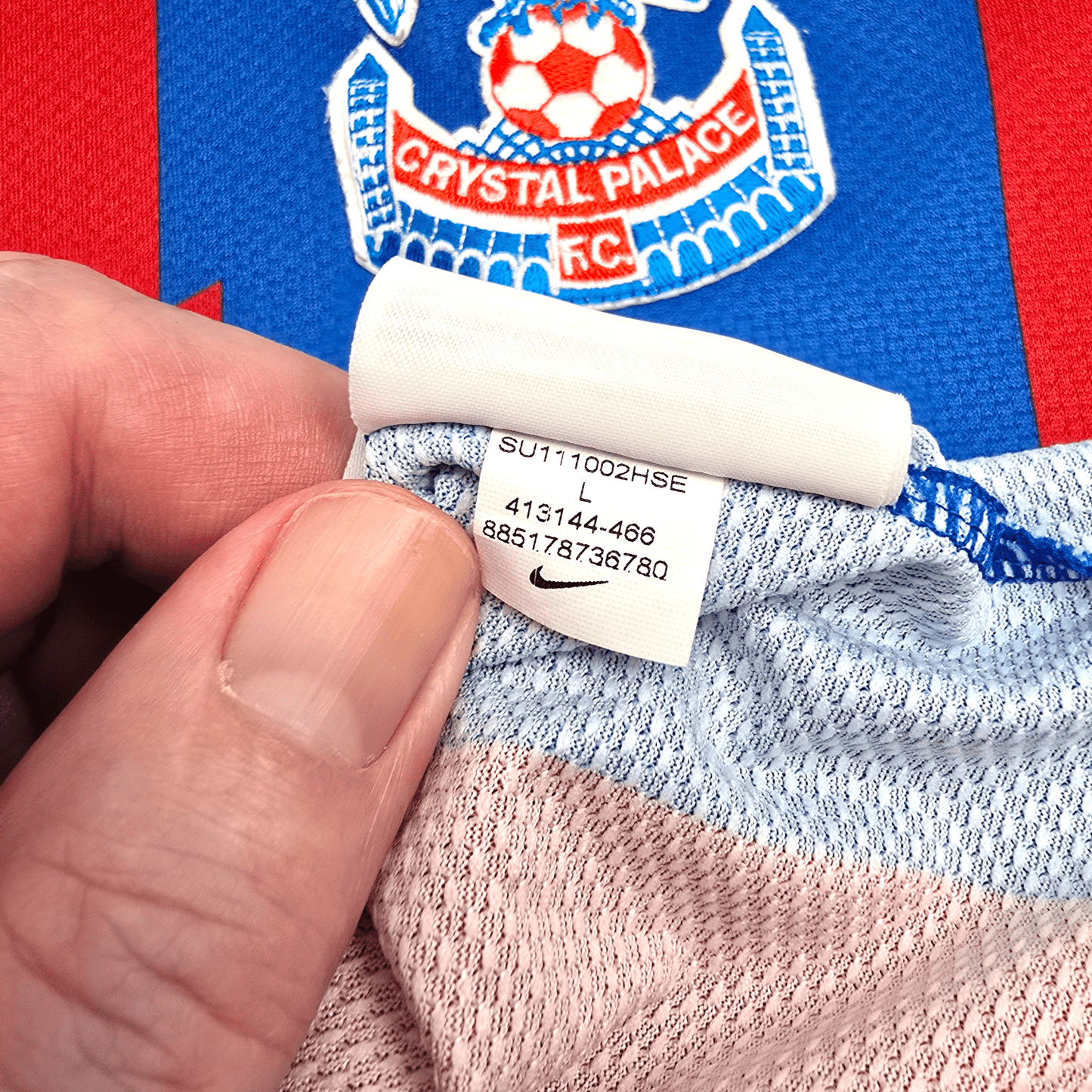 2011/12 Crystal Palace Home Football Shirt (L) Nike