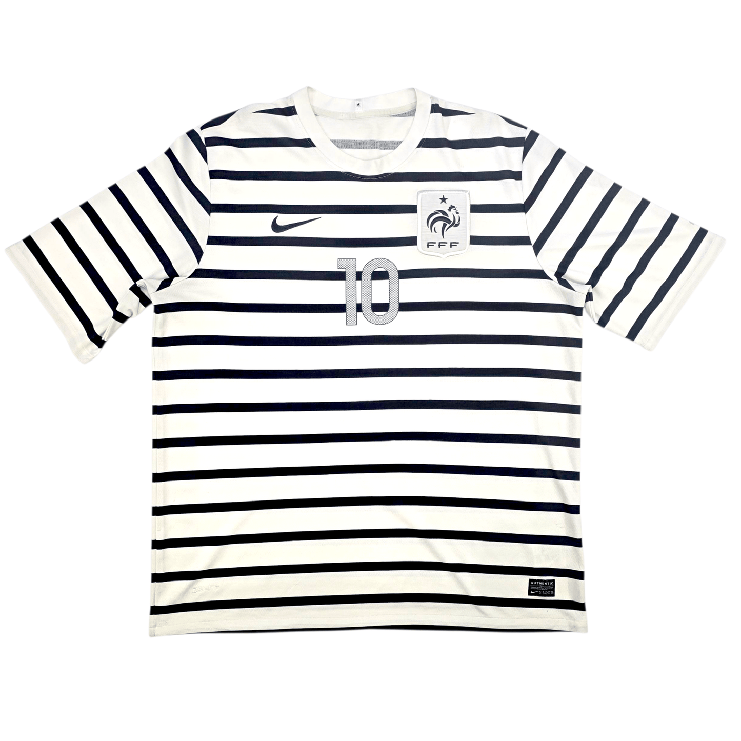 2011/12 France Away Football Shirt (2XL) Nike #10 Benzema