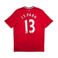 2011/12 Manchester United Home Football Shirt (2XL) Nike #13 J.S.Park