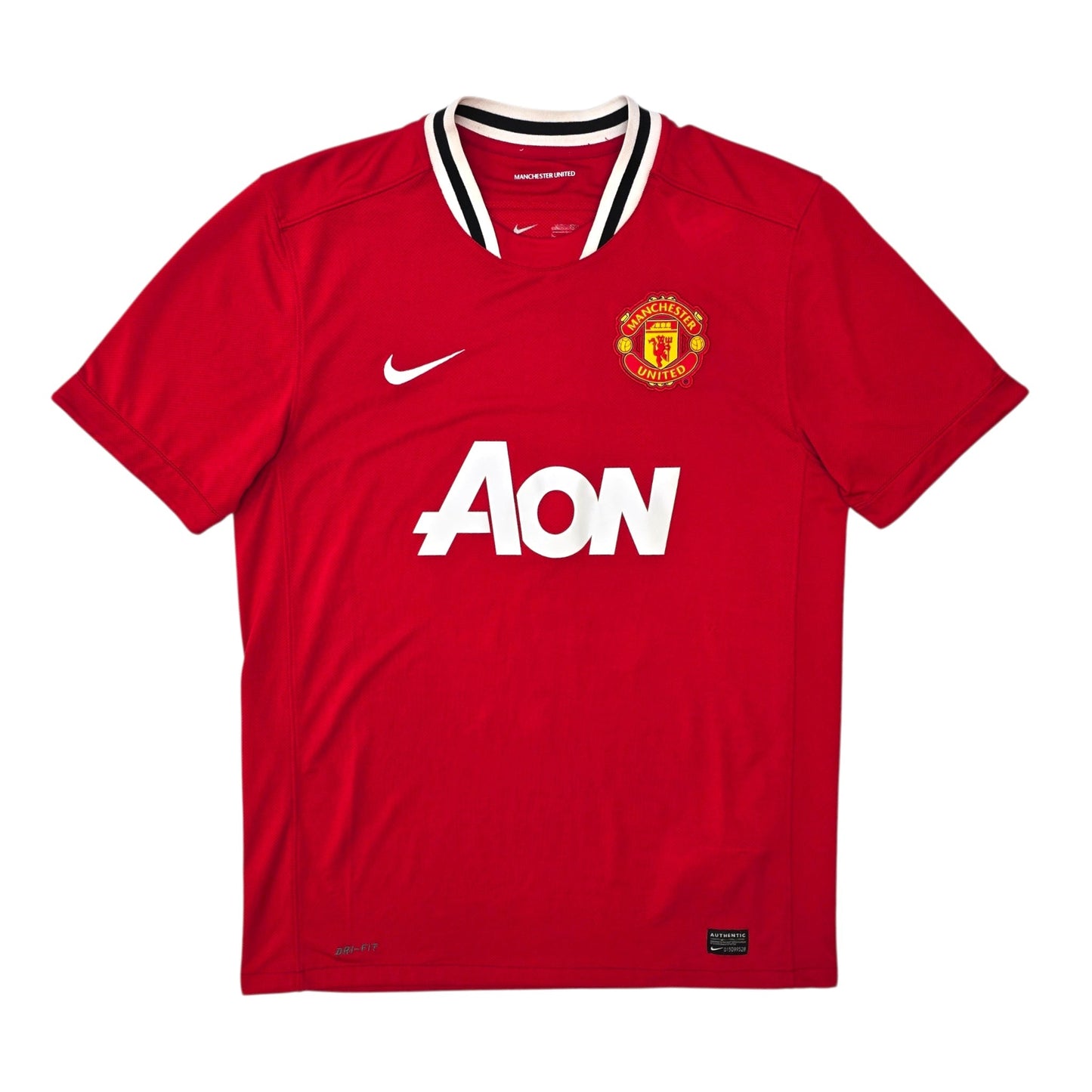2011/12 Manchester United Home Football Shirt (L) Nike #18 Young