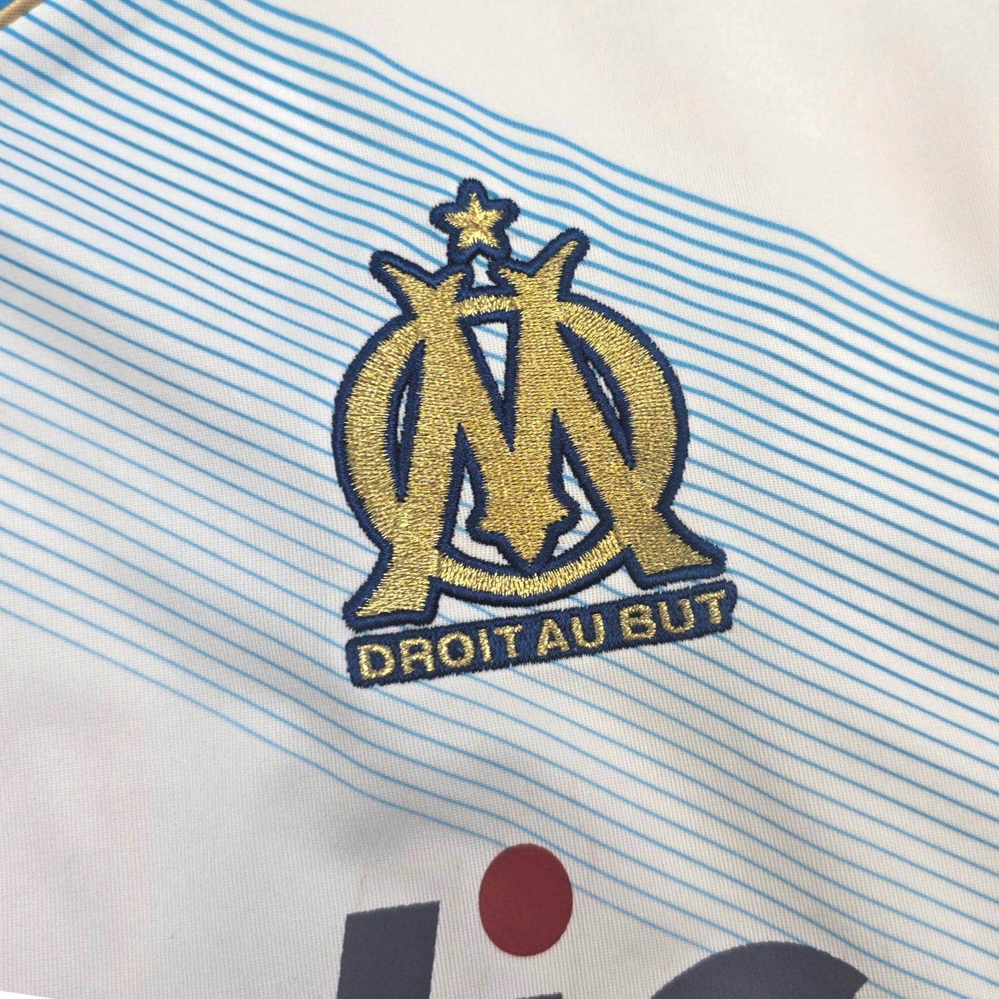 2011/12 Olympique Marseille Home Football Shirt (L) Adidas #11 Remy