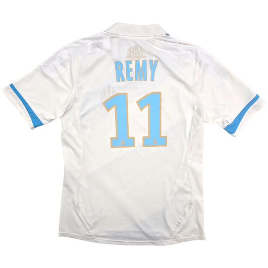 2011/12 Olympique Marseille Home Football Shirt (L) Adidas #11 Remy