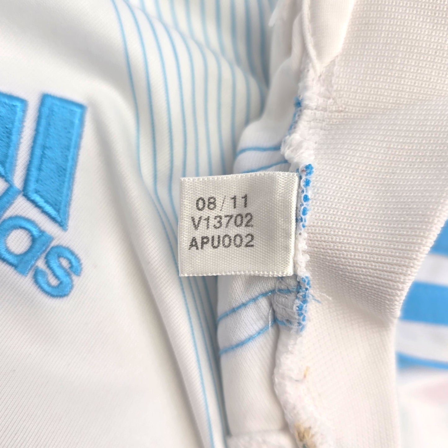 2011/12 Olympique Marseille Home Football Shirt (L) Adidas #11 Remy