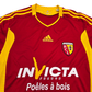 2011/12 RC Lens Home Football Shirt (L) Adidas (Player Issue)