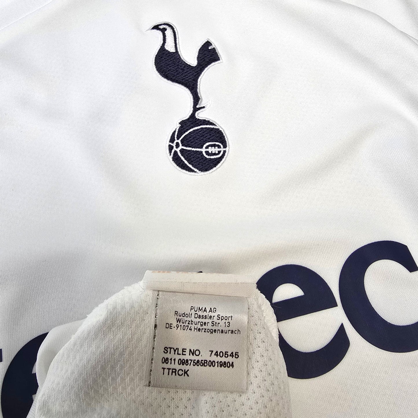 2011/12 Tottenham Hotspur Home Football Shirt (L) Puma #8 Parker
