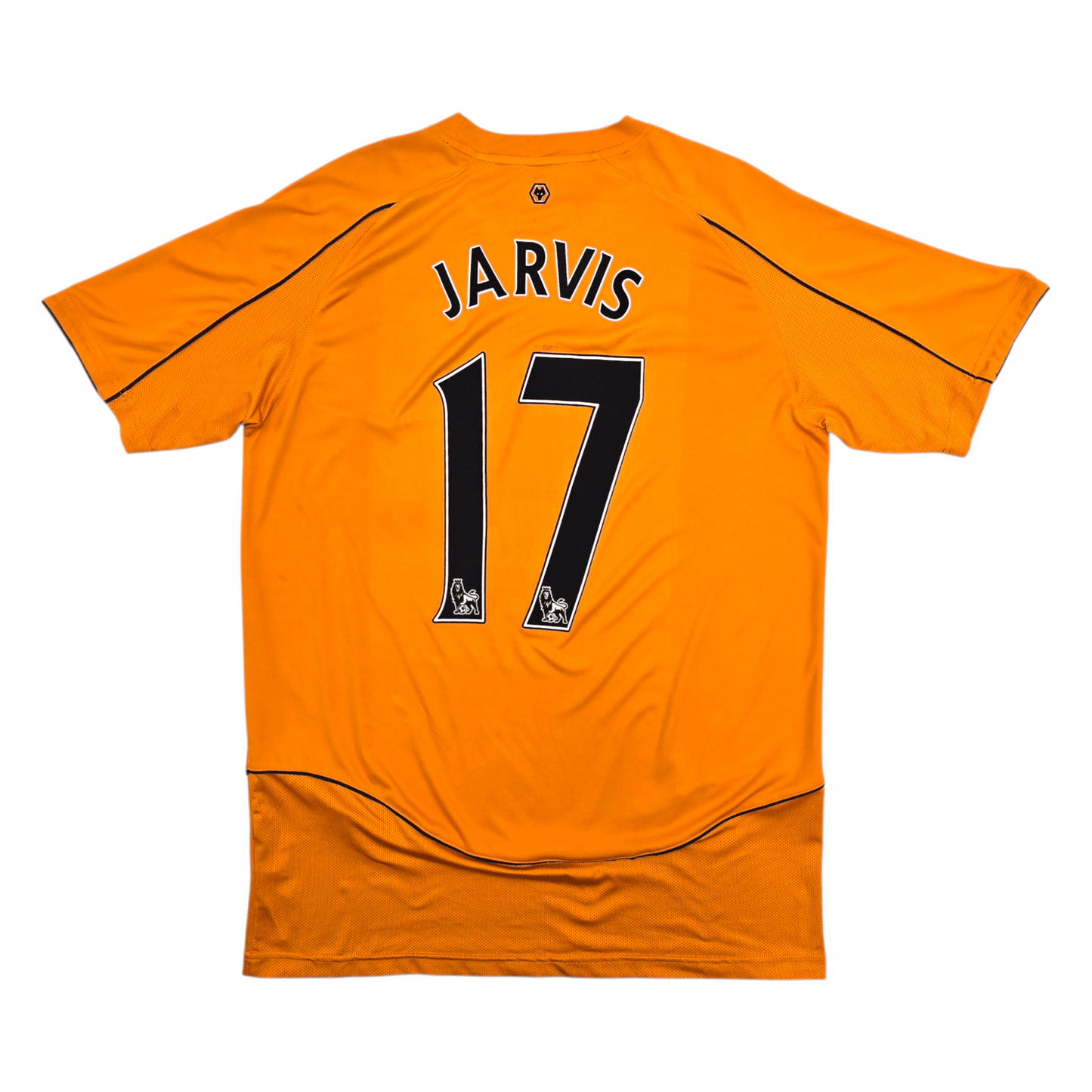 2011/12 Wolverhampton Wanderers Home Football Shirt (XL) Burrda #17 Jarvis