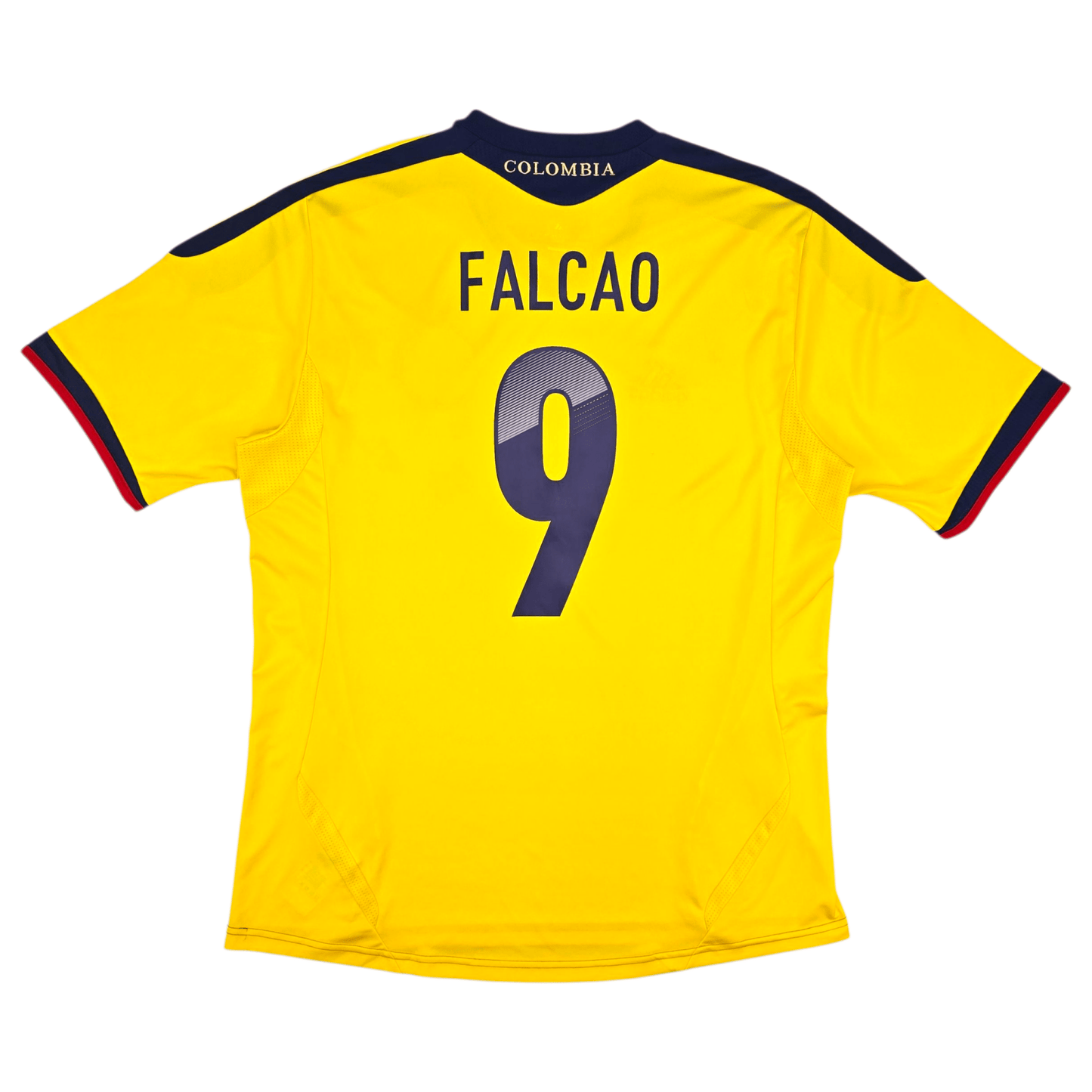2011/13 Colombia Home Football Shirt (L) Adidas #9 Falcao