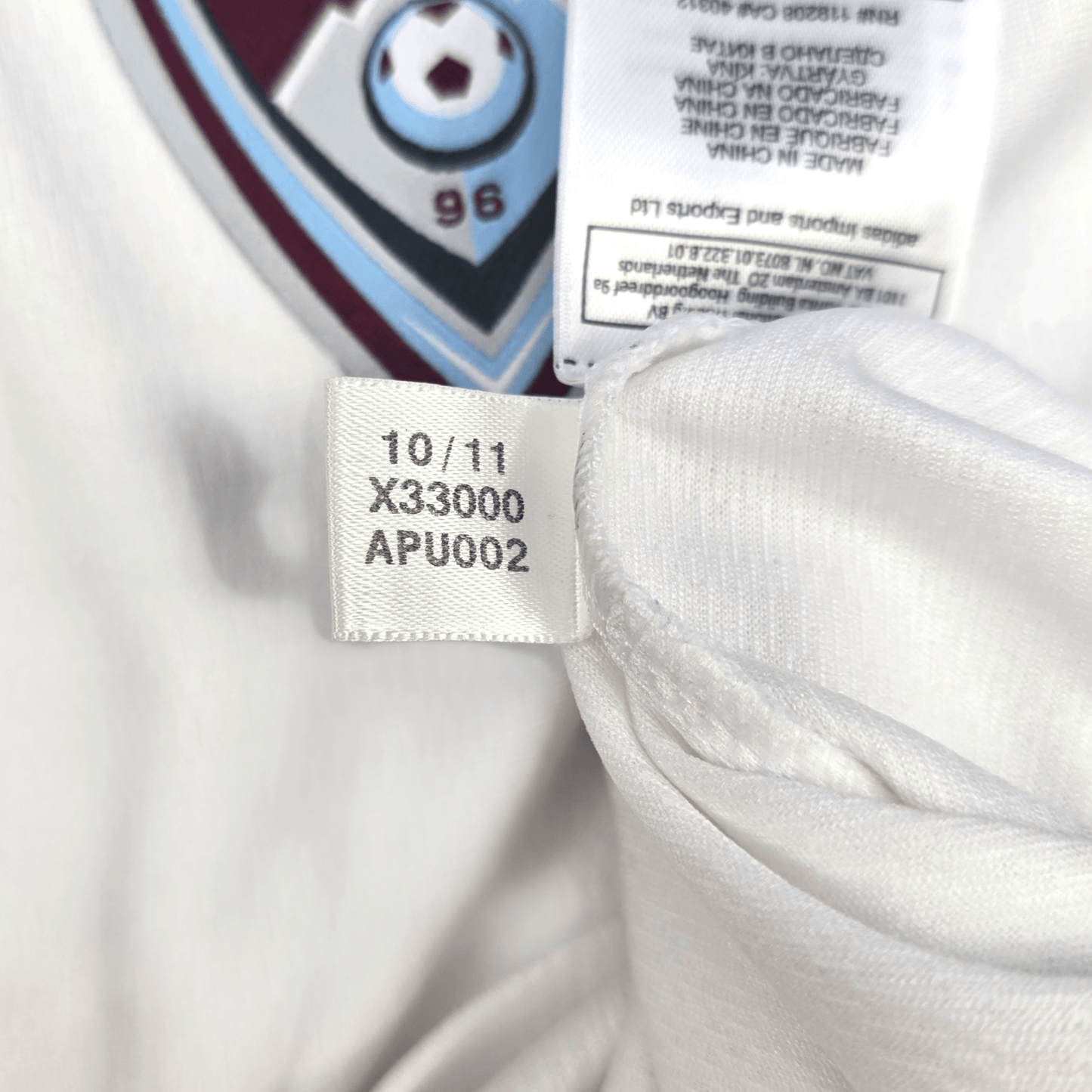 2011/13 Colorado Rapids Away Football Shirt (L) Adidas #4 Larentowicz