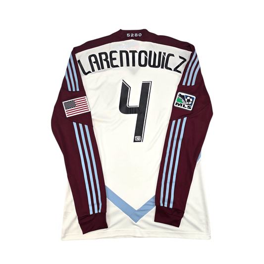 2011/13 Colorado Rapids Away Football Shirt (L) Adidas #4 Larentowicz