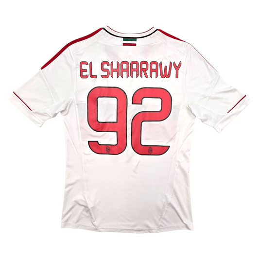 2012/13 AC Milan Away Football Shirt (M) Adidas #92 El Shaarawy