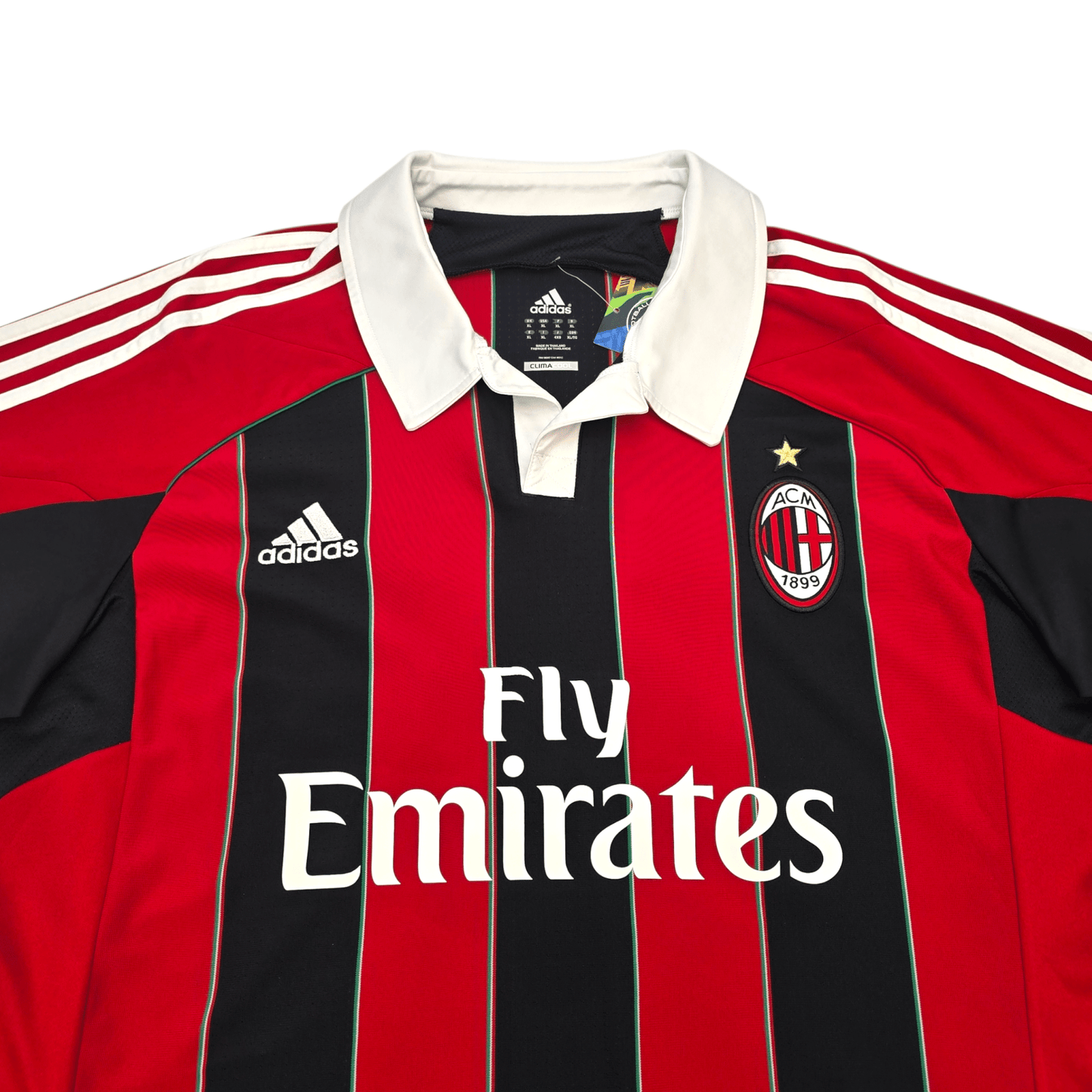 2012/13 AC Milan Home Football Shirt (XL) Adidas #92 El Shaarawy