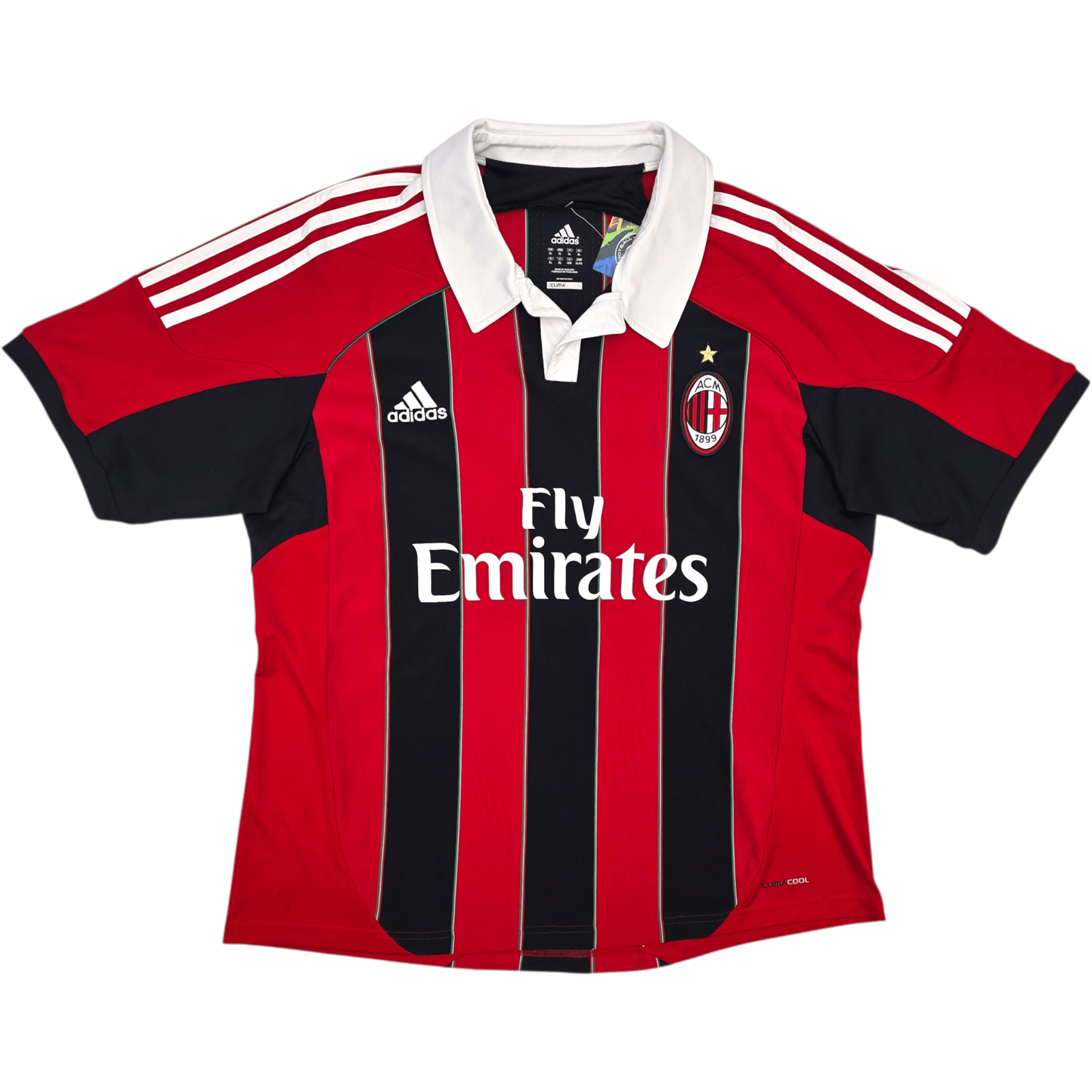 2012/13 AC Milan Home Football Shirt (XL) Adidas #92 El Shaarawy