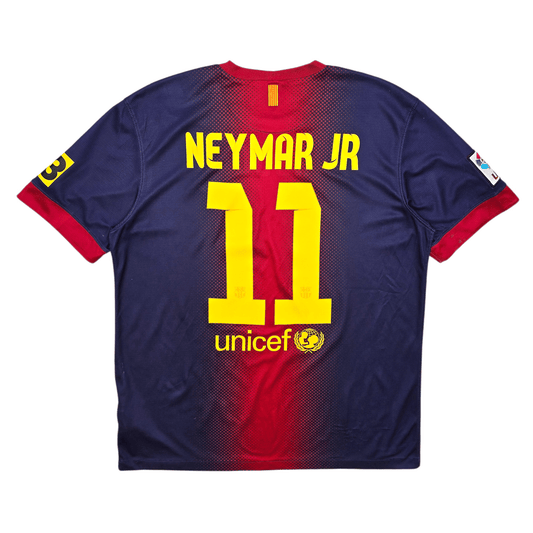 2012/13 Barcelona Home Football Shirt (L) Nike #11 Neymar Jr