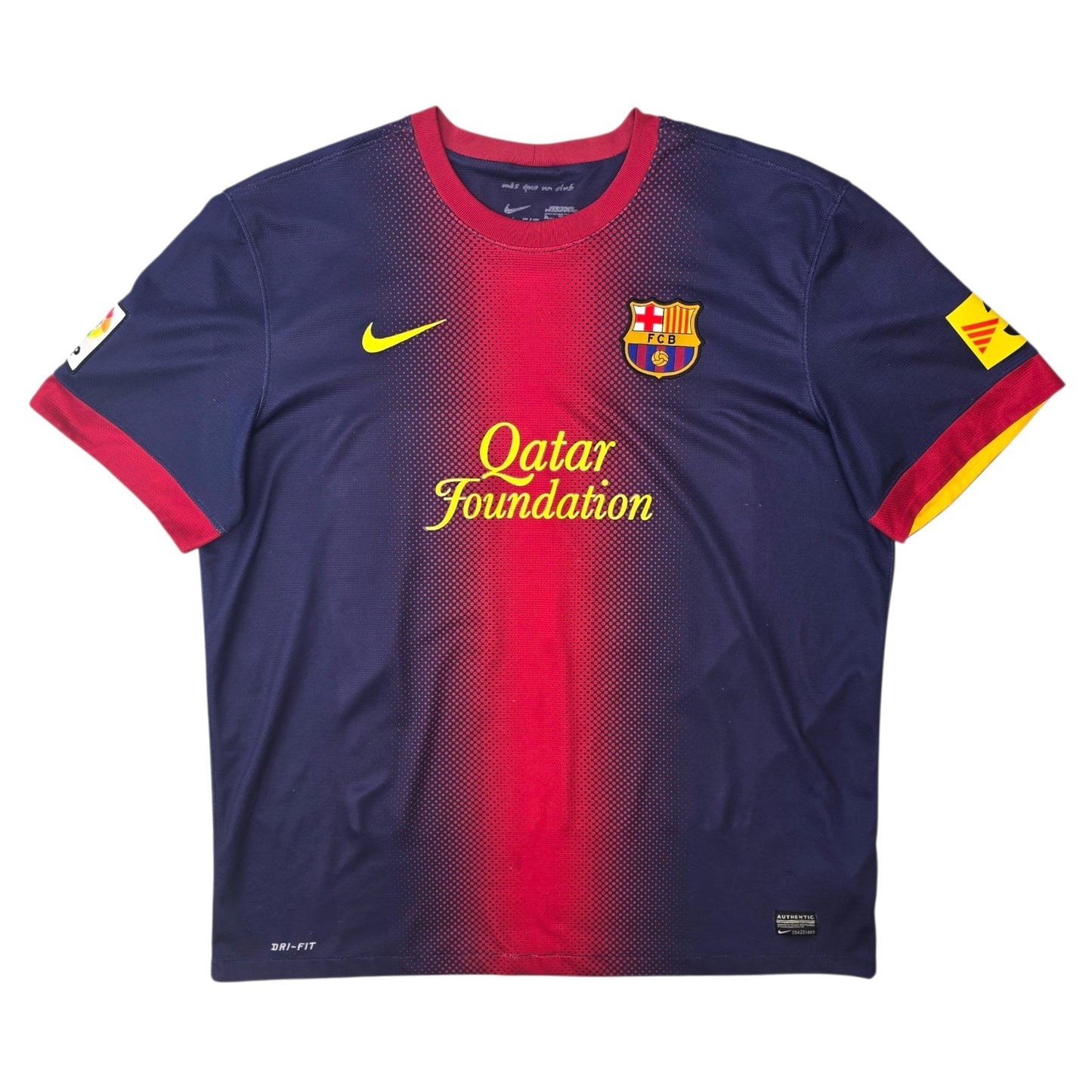 2012/13 Barcelona Home Football Shirt (XL) Nike #10 Messi