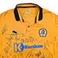 2012/13 Cambridge United Home Football Shirt (XL) Burrda Sport #25 Hudson (Matchworn) Squad Signed