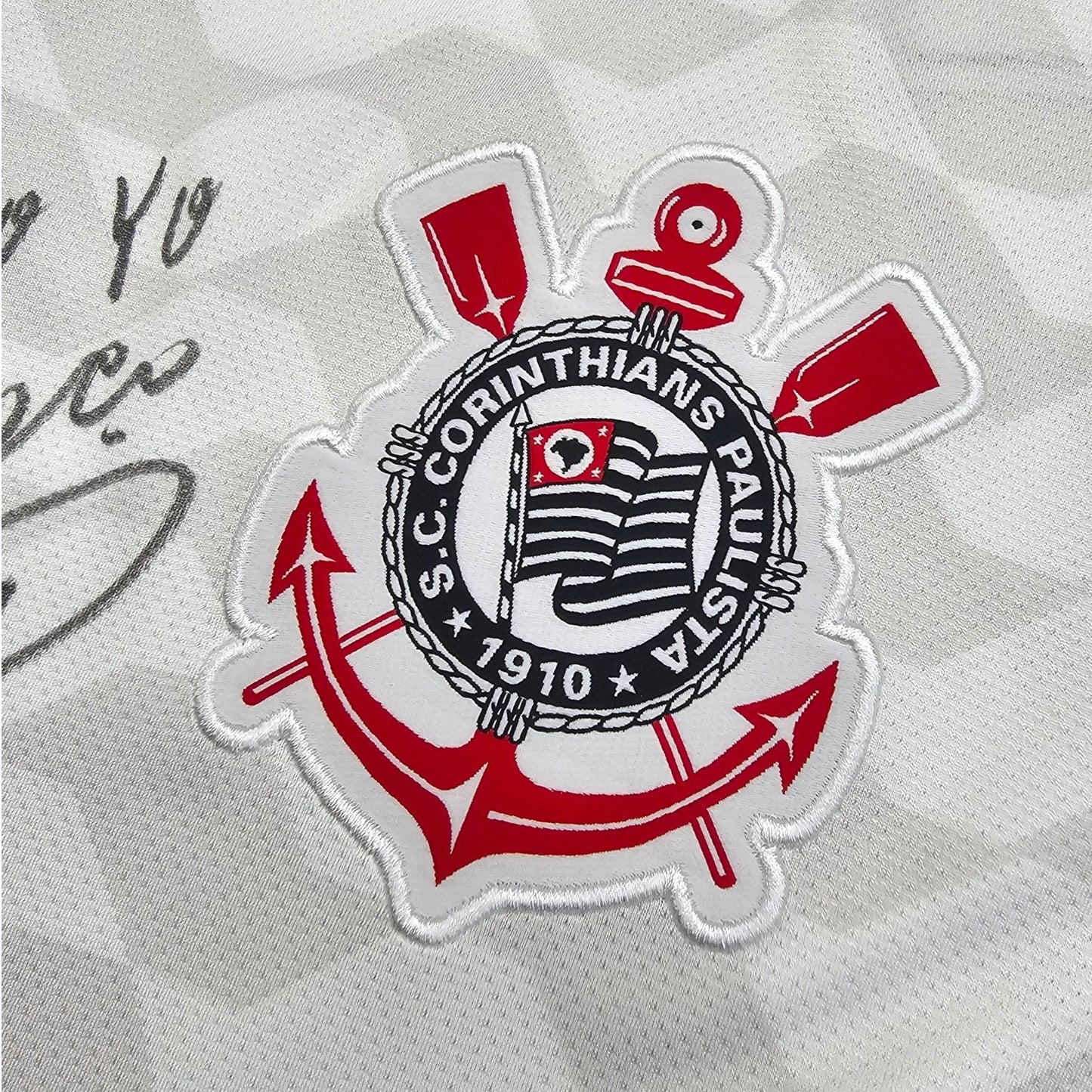 2012/13 Corinthians Home Football Shirt (M) Nike (Signed by Danilio)