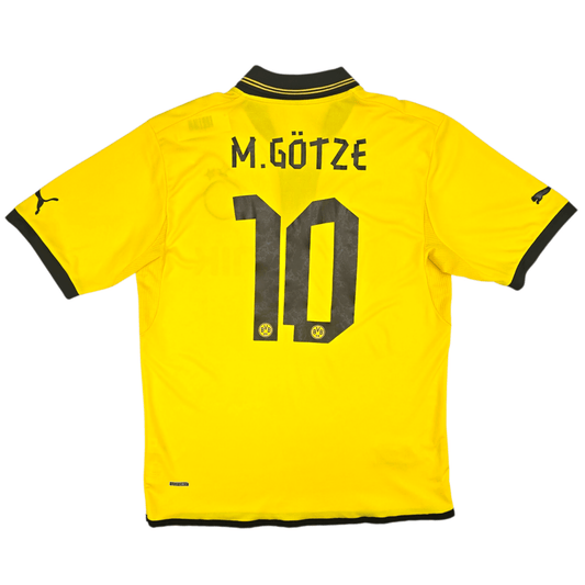 2012/13 Dortmund Home Football Shirt (L) Puma #10 Götze