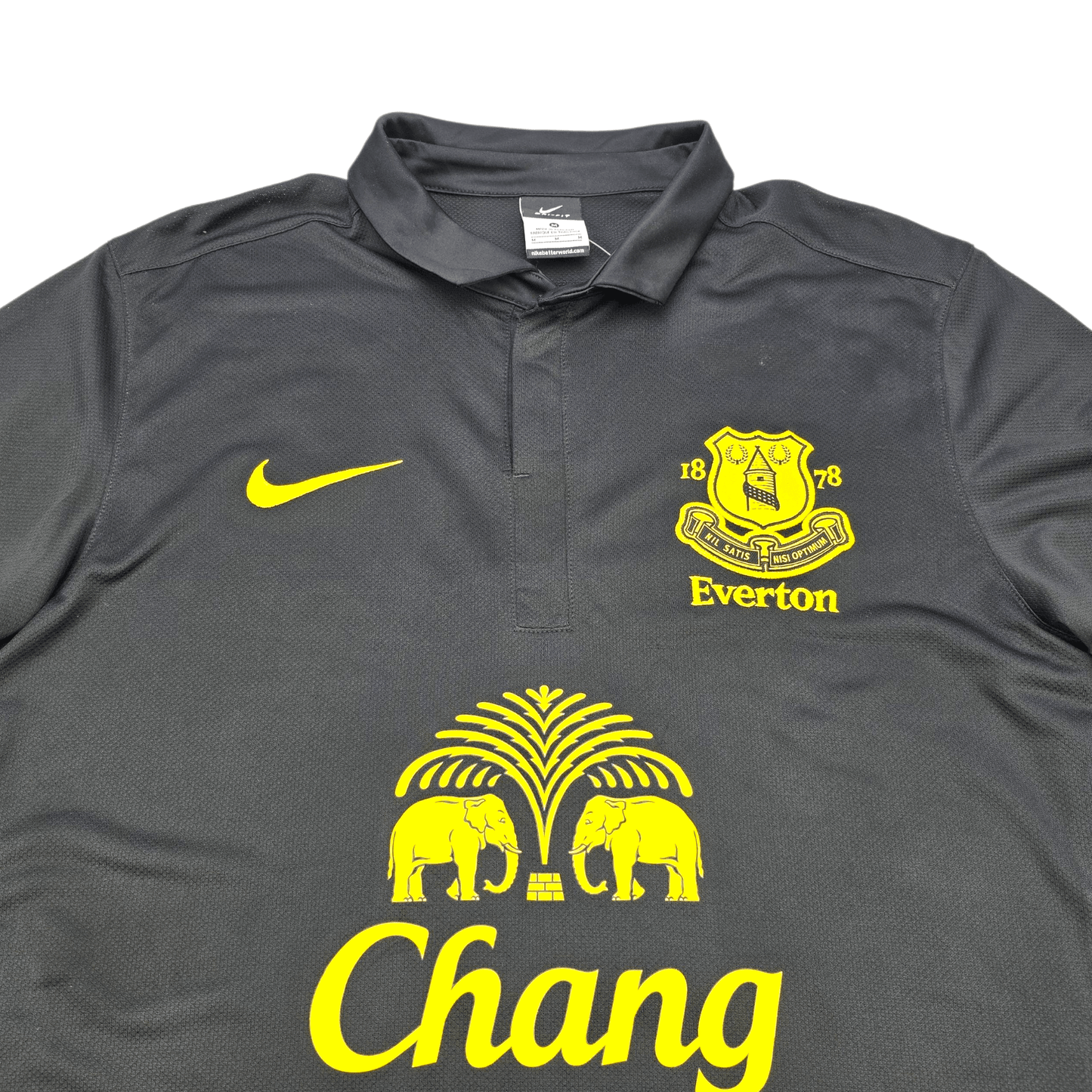 2012/13 Everton Away Football Shirt (M) Nike #3 Baines