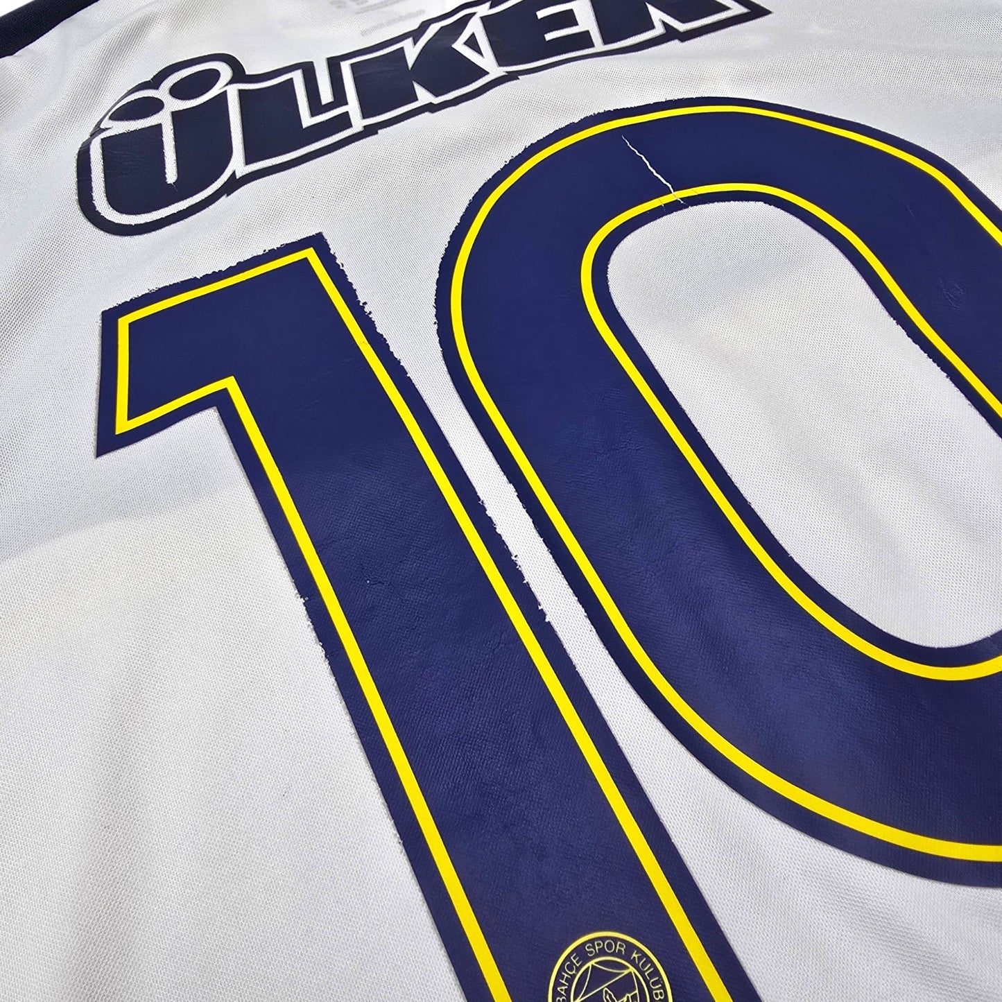 2012/13 Fenerbahce Away Football Shirt (L) Adidas #10 Alex