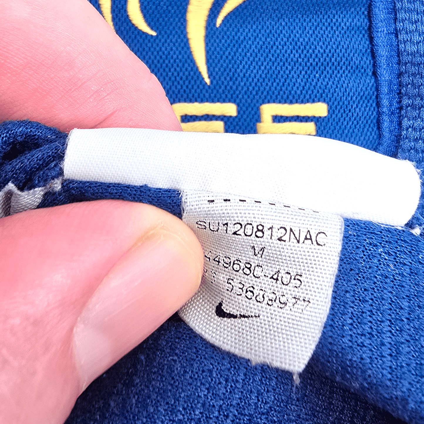 2012/13 France Home Football Shirt (M) Nike