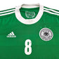 2012/13 Germany Away Football Shirt (M) Adidas #8 Ozil