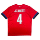 2012/13 Inter Milan Away Football Shirt (XL) Nike #4 J.Zanetti
