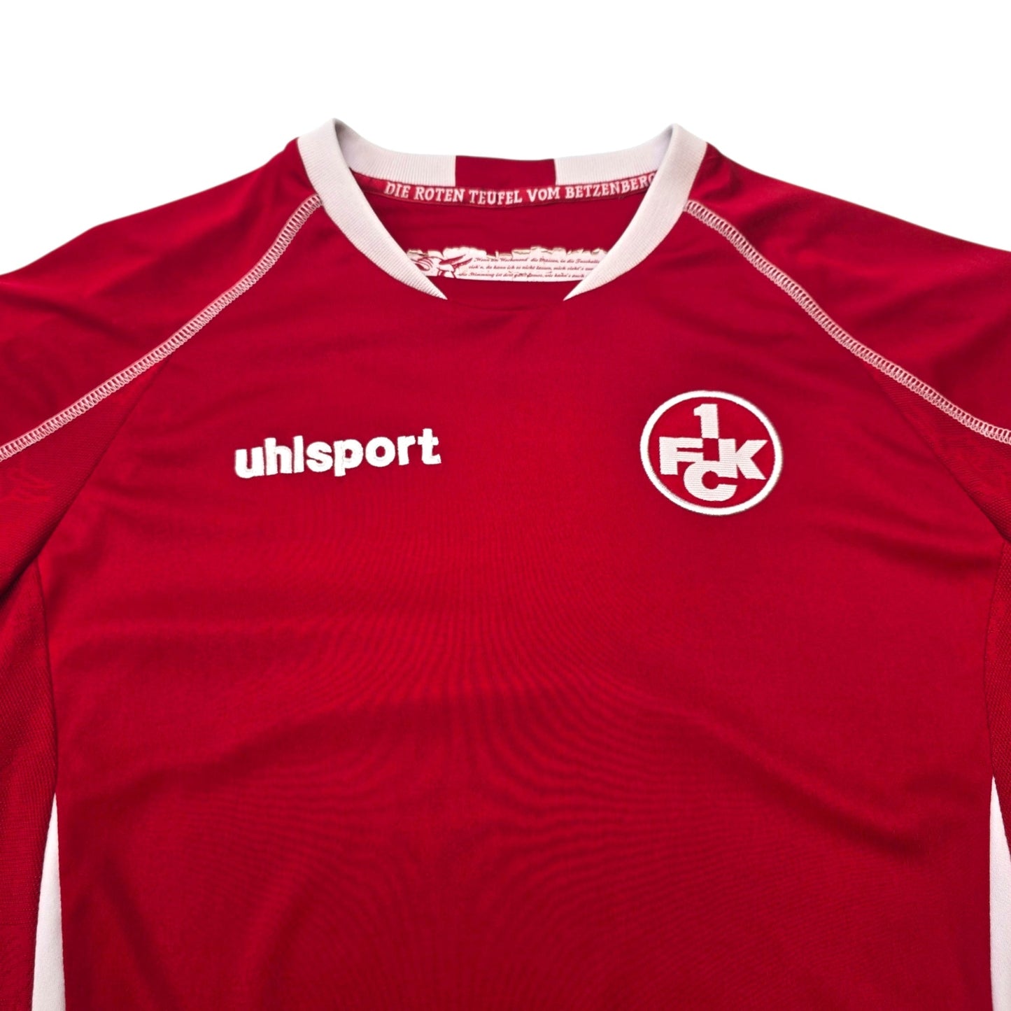2012/13 Kaiserslautern Home Football Shirt (M) Uhlsport