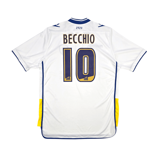 2012/13 Leeds United Home Football Shirt (XL) Macron #10 Becchio