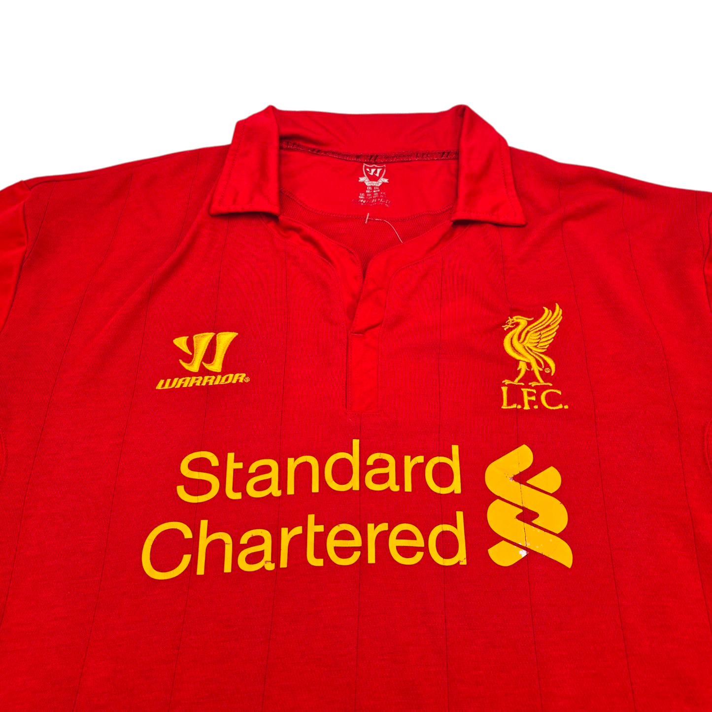 2012/13 Liverpool Home Football Shirt (2XL) Warrior #7 Suarez