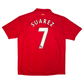 2012/13 Liverpool Home Football Shirt (2XL) Warrior #7 Suarez