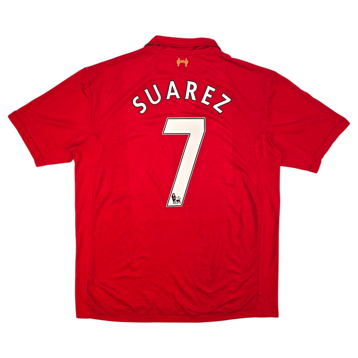 2012/13 Liverpool Home Football Shirt (2XL) Warrior #7 Suarez