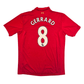 2012/13 Liverpool Home Football Shirt (XL) Warrior #8 Gerrard