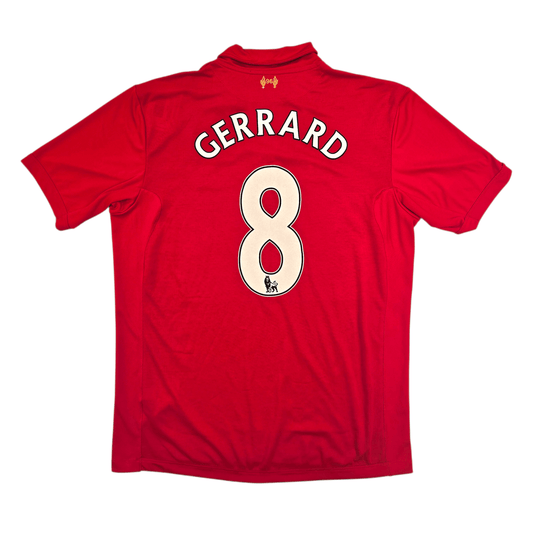 2012/13 Liverpool Home Football Shirt (XL) Warrior #8 Gerrard