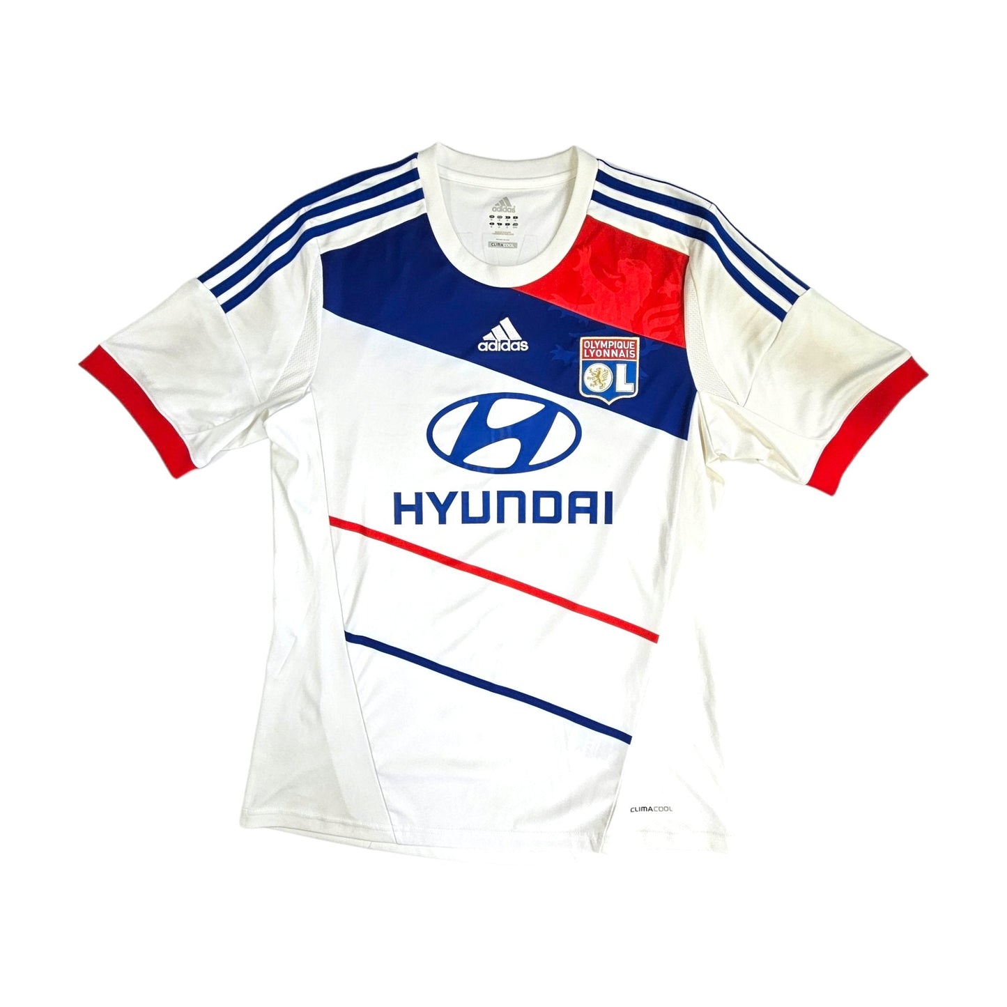 2012/13 Olympique Lyonnais Home Football Shirt (M) Adidas #10 Lacazette