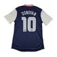 Navy blue sports jersey with 'DONOVAN' and number '10' on a white background