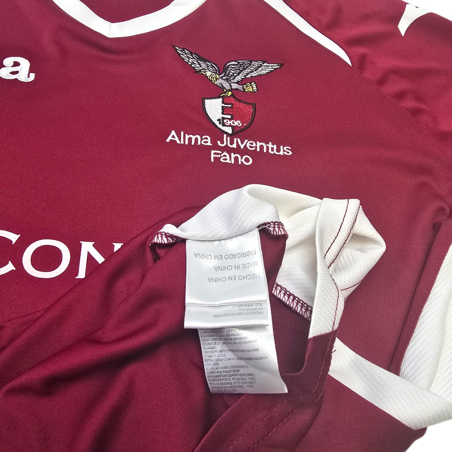 2012/14 Alma Juventus Fano Home Football Shirt (M) Joma