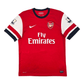 2012/14 Arsenal Home Football Shirt (M) Nike #9 Podolski