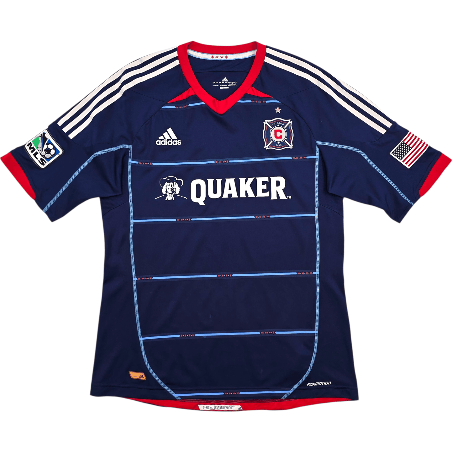 2012/14 Chicago Fire Away Football Shirt (L) Adidas