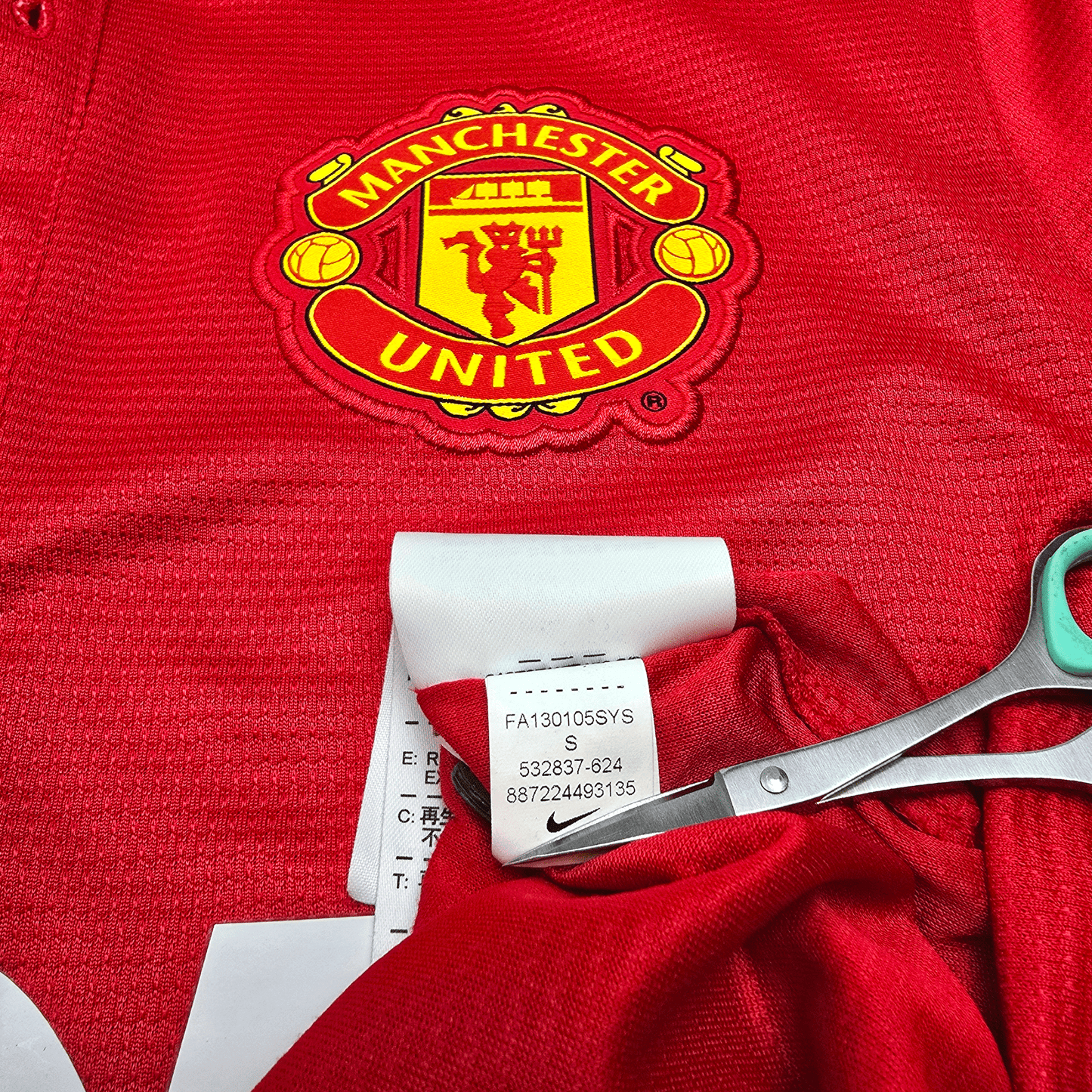 2012/14 Manchester United Away Football Shirt (M) Nike #20 v. Persie