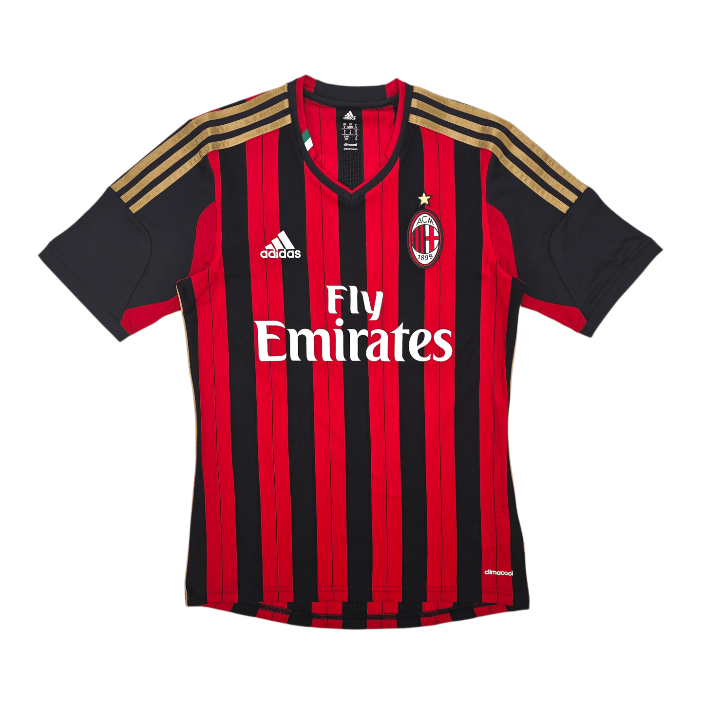 2013/14 AC Milan Home Football Shirt (S) Adidas #23 Taarabt