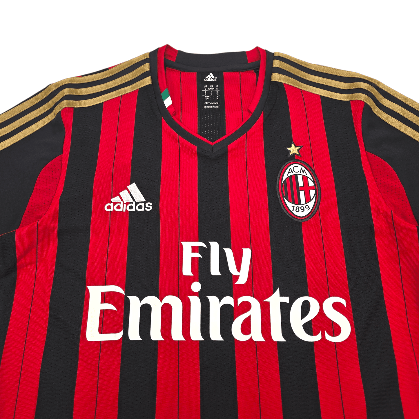 2013/14 AC Milan Home Football Shirt (S) Adidas #23 Taarabt