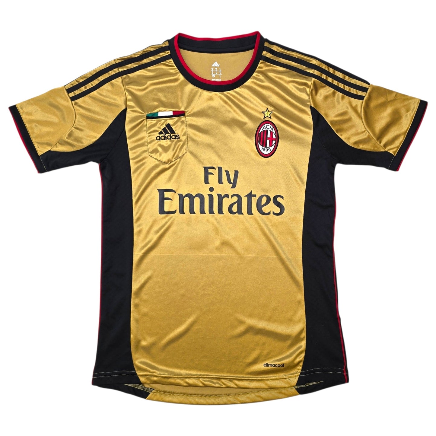 2013/14 AC Milan Third Football Shirt (S) Adidas #45 Balotelli