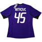 2013/14 Anderlecht Home Football Shirt (L) Adidas #45 Mitrovic