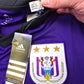 2013/14 Anderlecht Home Football Shirt (L) Adidas #45 Mitrovic