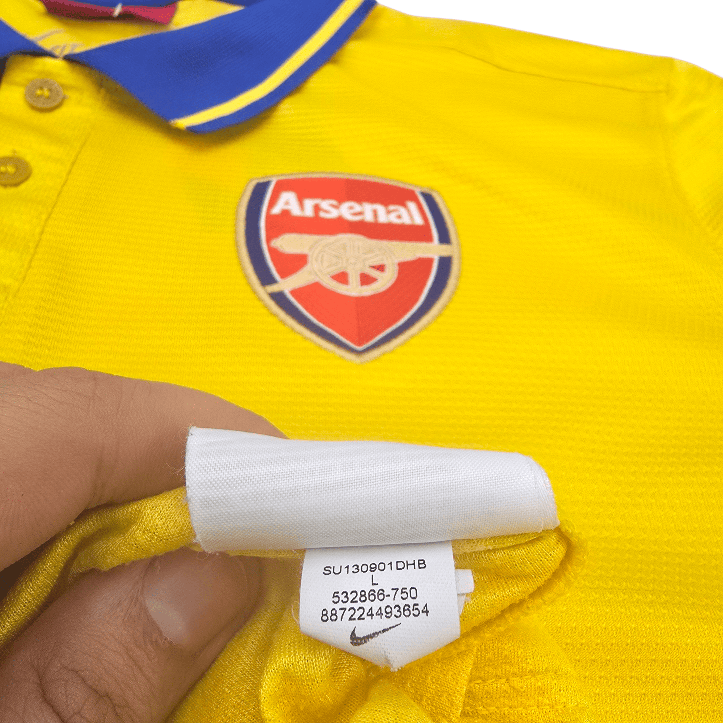 2013/14 Arsenal Away Football Shirt (L) Nike #11 Özil