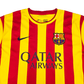 2013/14 Barcelona Away Football Shirt (XL) Nike #10 Messi