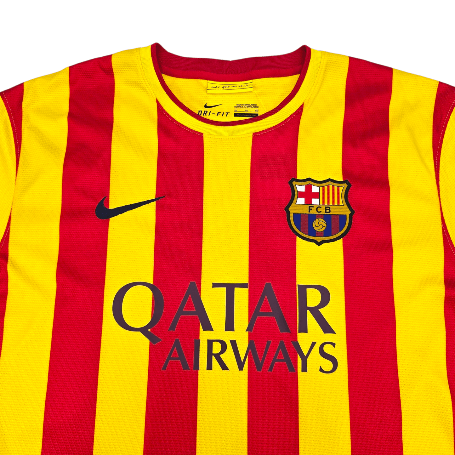 2013/14 Barcelona Away Football Shirt (XL) Nike #10 Messi