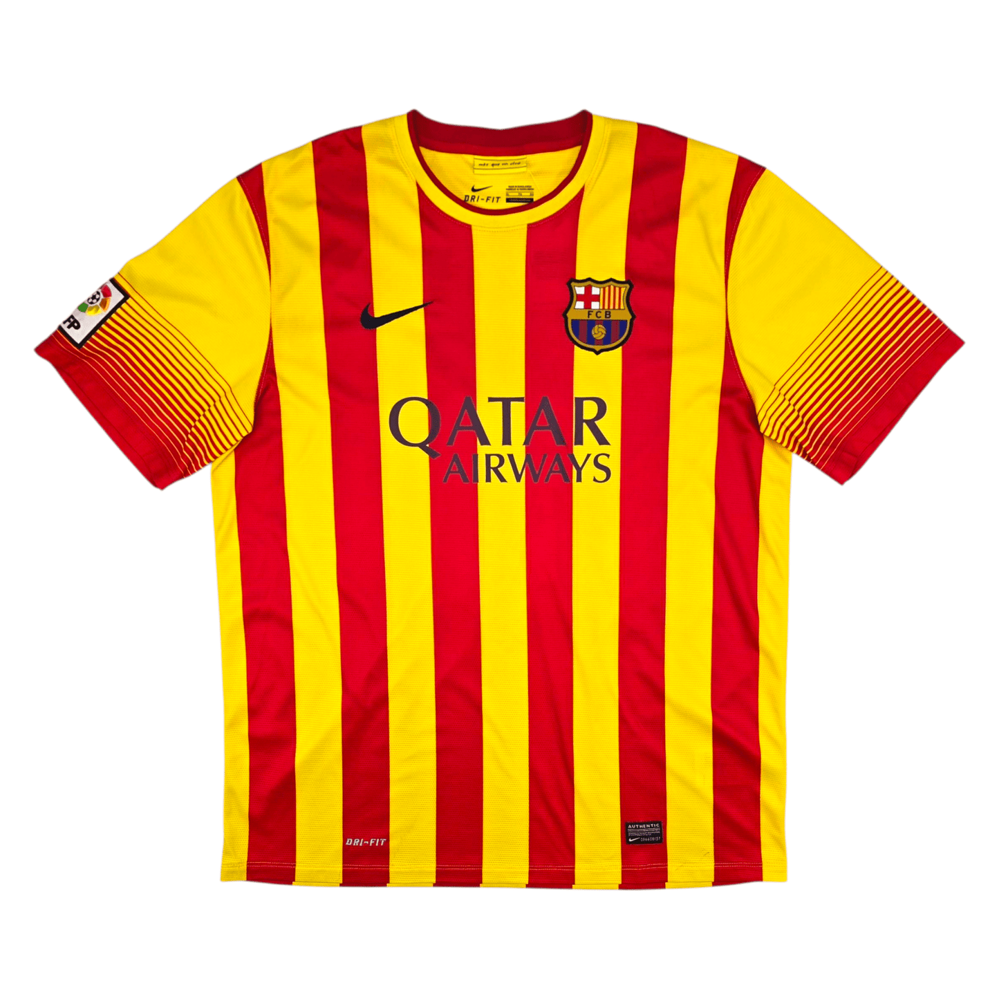 2013/14 Barcelona Away Football Shirt (XL) Nike #10 Messi