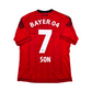 2013/14 Bayer Leverkusen Away Football Shirt (L) Adidas #7 Son